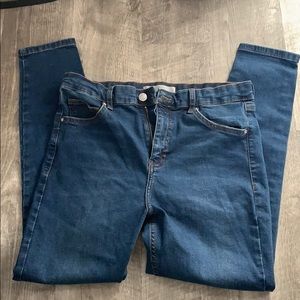 Top shop medium was denim